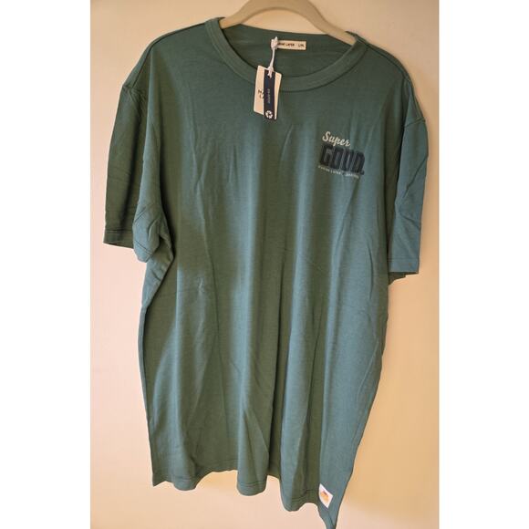 Marine Layer ML x Jarritos Graphic Tee Mens L XL Green Super Good NWT - Picture 1 of 8